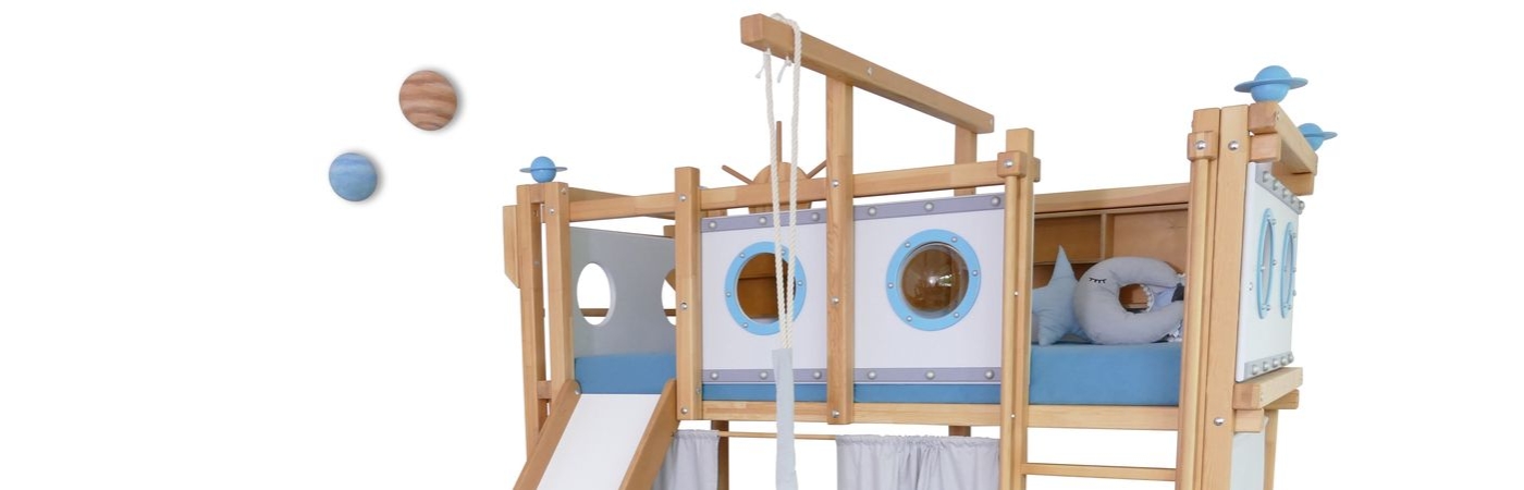 Hochbett Weltall