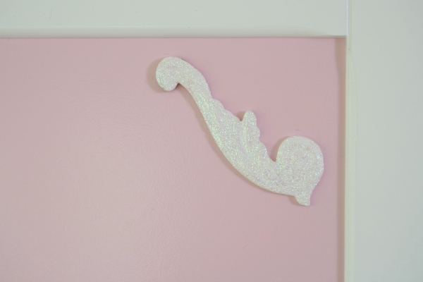 Kleiderschrank rosa-weiß Kutsche 2 T