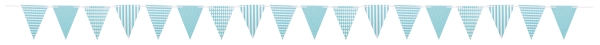 Wimpelkette blau