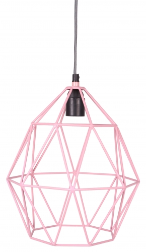 Deckenlampe Diamant rosa