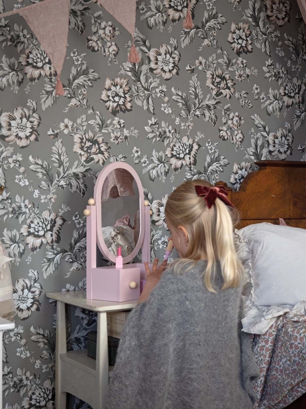 Kinder-Schminkspiegel Holz