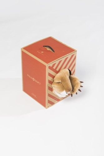 Tierkopf Trophäe Giraffe Ruby