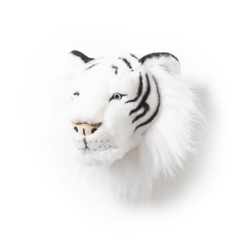 Tierkopf Trophäe weißer Tiger Albert