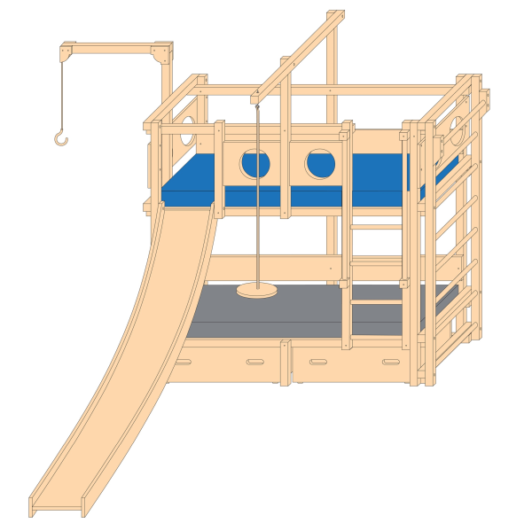 Hochbett für Mädchen