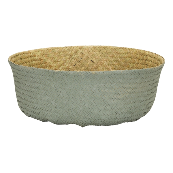 Seegras Aufbewahrungskorb grün klein