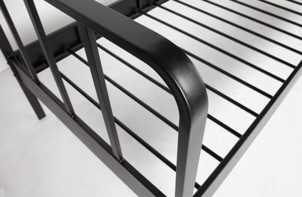Woood Metall Kinderbett Mees schwarz 90x200