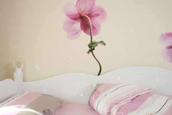 Kinderbett Rosa Kristallserie 2