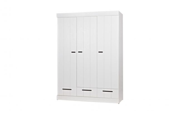 WOOOD Schrank Connect weiß 3 türig