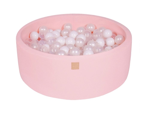 Bällebad rosa inkl. 200 Bälle rund