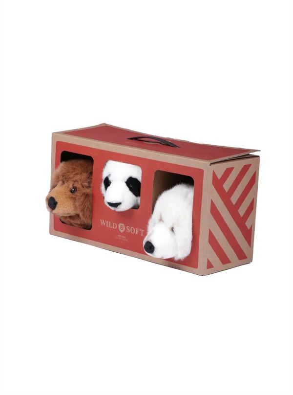 Tierköpfe Box 3 Bären