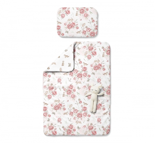 Baby Bettwsche Pfingstrosen