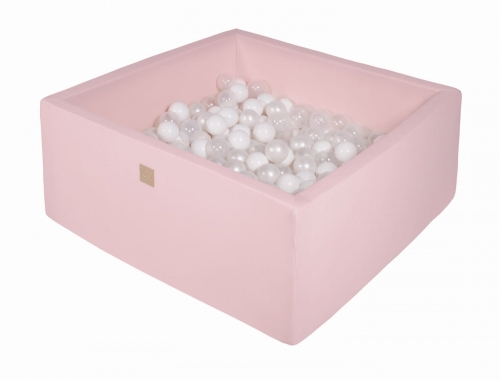 Bällebad rosa Quadrat inkl. 200 Bälle
