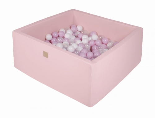 Bällebad rosa Quadrat inkl. 200 Bälle