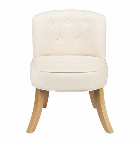 Samt Kindersessel beige