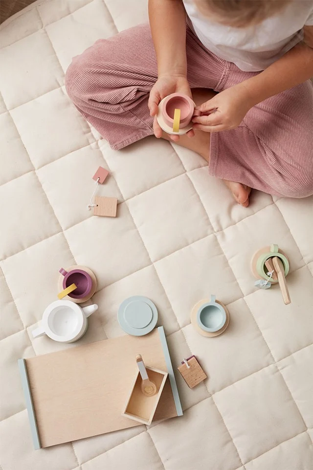 Kids Concept Holz Teeset