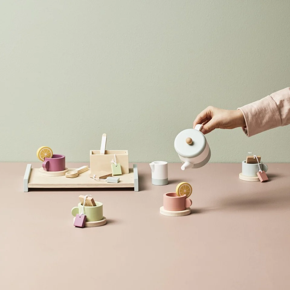 Kids Concept Holz Teeset