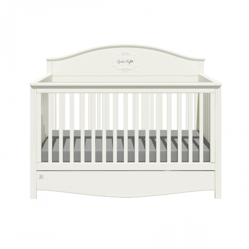 Bellamy Babybett Pure wei 70x140 inkl. Schublade