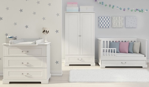 Schrank Ines 2-türig XL weiß