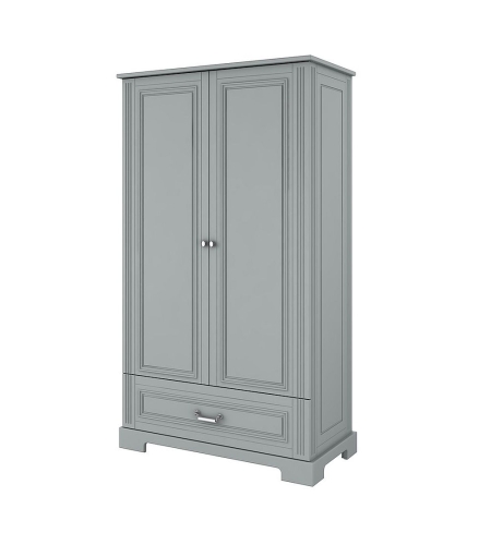 Schrank Ines 2-türig XL grau