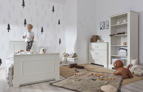 Kinderbett Ines 90x200 weiß