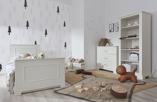 Kinderbett Ines 90x200 weiß