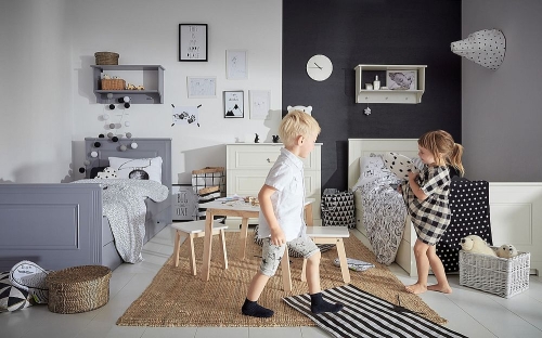 Kinderbett Ines 90x200 weiß