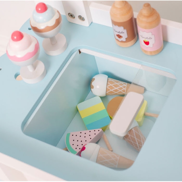 Jabadabado großer Holz Eiscreme Verkaufswagen