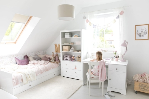Kinderbett Marylou 90x200 weiß
