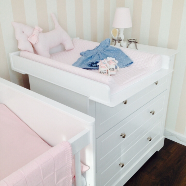 Kinderkommode Marylou weiß