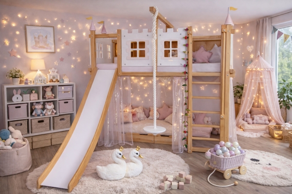 Hochbett Märchenschloss