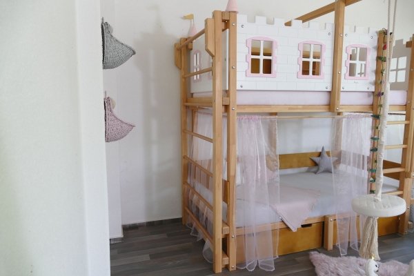 Sprossenwand für Hochbett