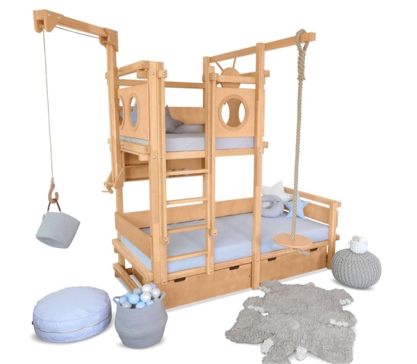 Hochbett Dachschräge