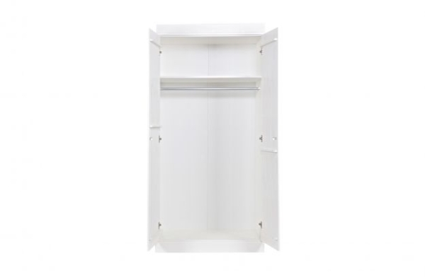 WOOOD Schrank Connect weiß 2 türig