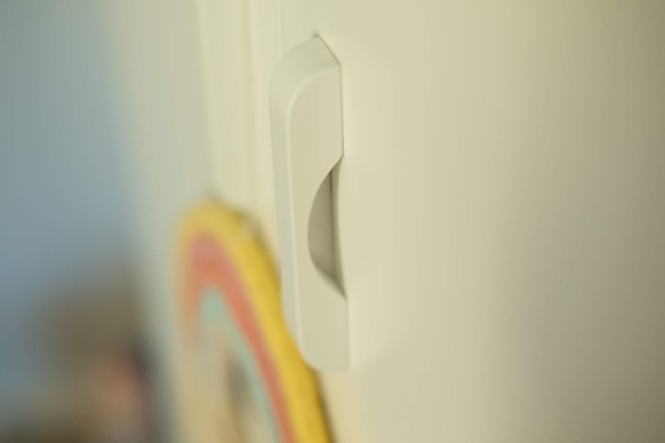 Schrank Hoppa 2-türig weiß-natur