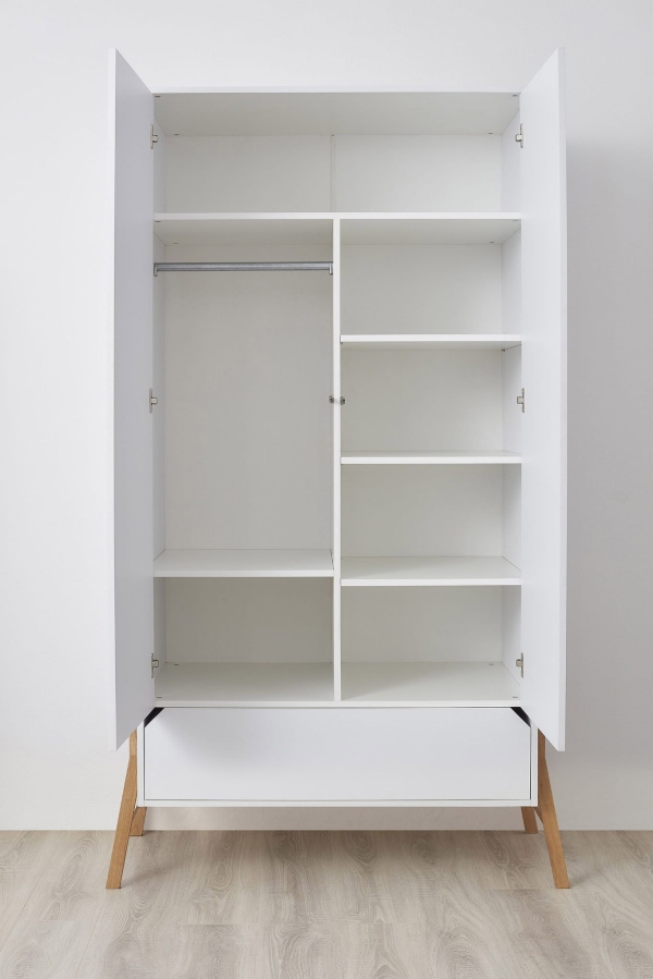 Schrank Lotta 2-türig snow