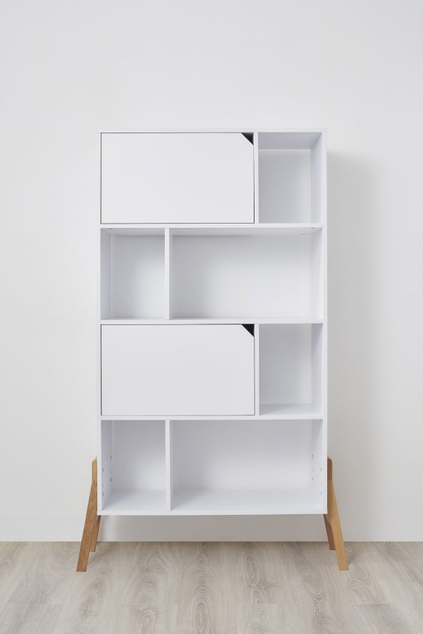 Bücherregal Lotta grau