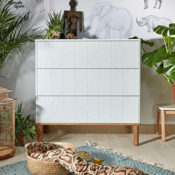 Kommode Toteme botanic weiß