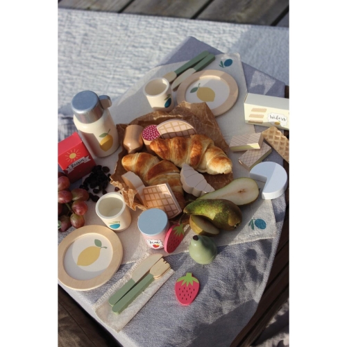 Jabadabado Holz Picknick Set für Kinder