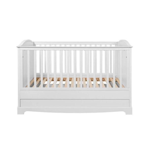 Babybett Royal timeless weiß 70x140 umbaubar