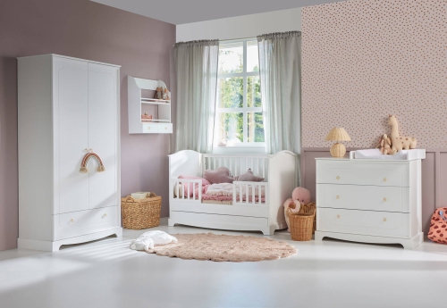 Schrank Royal timeless 2-türig weiß