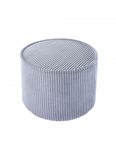 Sitzpuff Cord blau