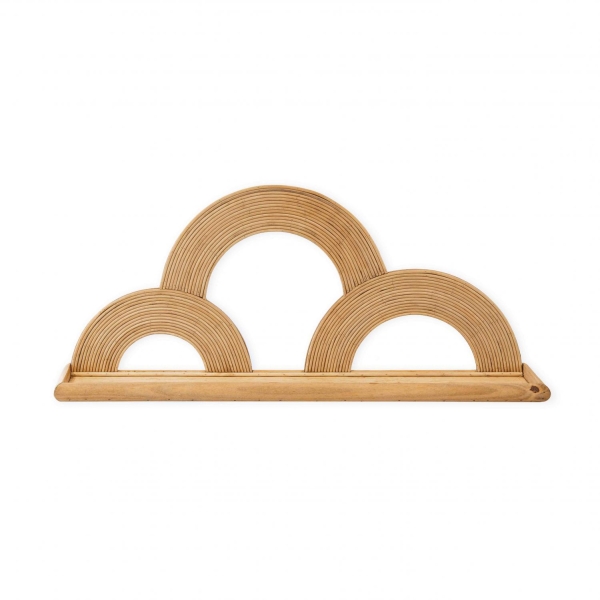 Kidsdepot Rattan Wandregal Mara Regenbogen