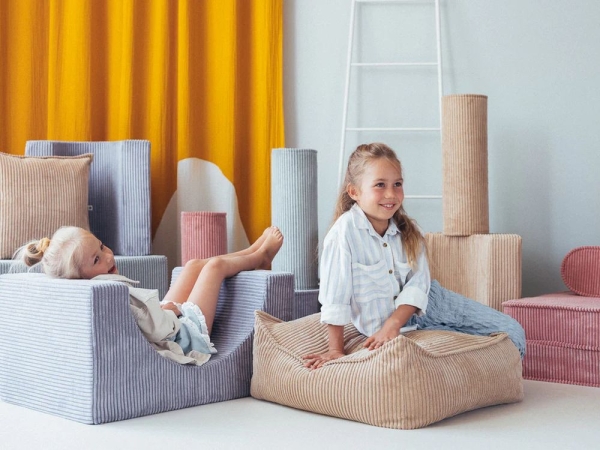 Wigiwama Kissenrolle Cord mint