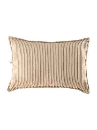 Wigiwama Kissen Cord beige 55x33cm