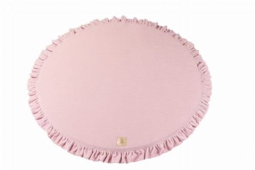 runde Spielmatte mit Rschen rosa