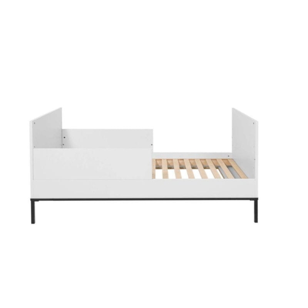 Babybett Lumi weiß 70x140