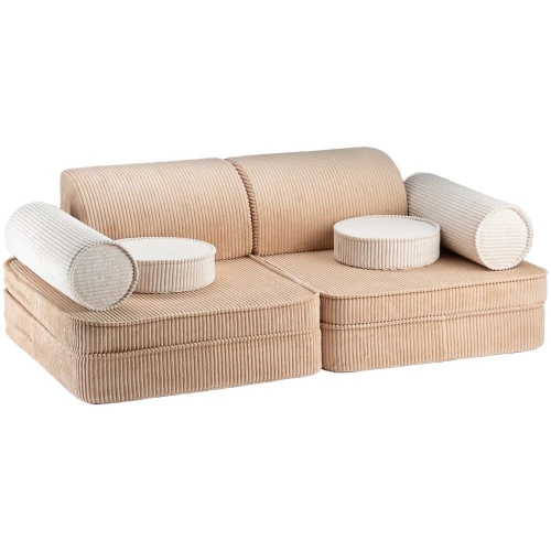 Wigiwama Kindersofa Brown Sugar beige