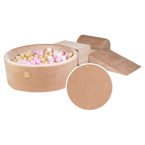 Cord Schaumstoffbausteine + Bällebad + 200 Bälle Sand