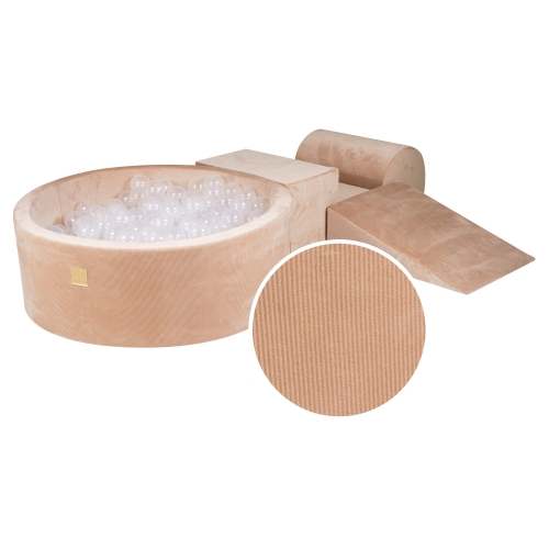 Cord Schaumstoffbausteine + Bällebad + 200 Bälle Sand