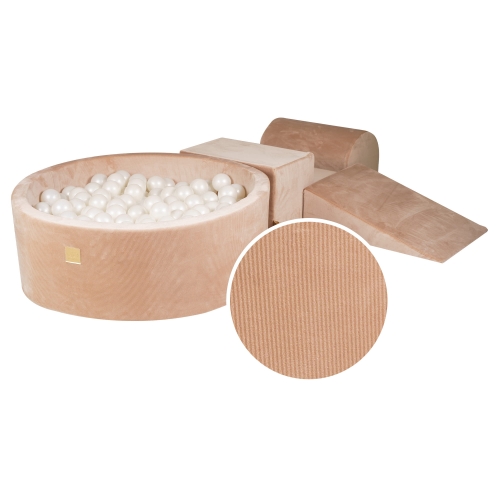 Cord Schaumstoffbausteine + Bällebad + 200 Bälle Sand